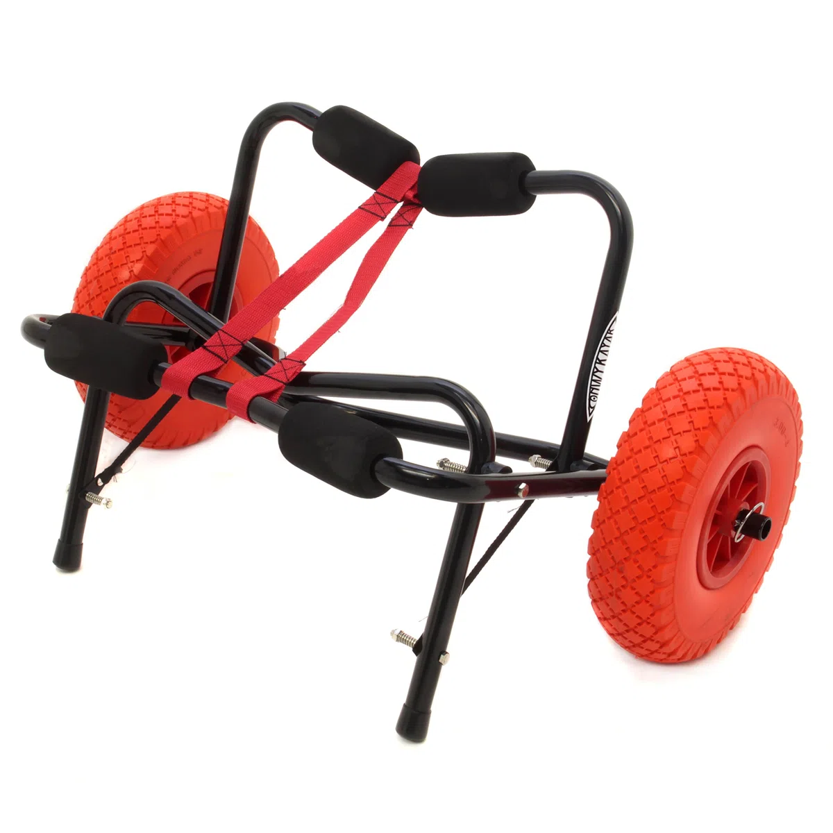 Conwy Kayak Foldable Kayak Cart Trolley Canoe SUP Windsurf - Straps Included - Two Sizes with Pneumatic or Puncture Proof Tyres - Will Fit Range of Crafts and Surfaces