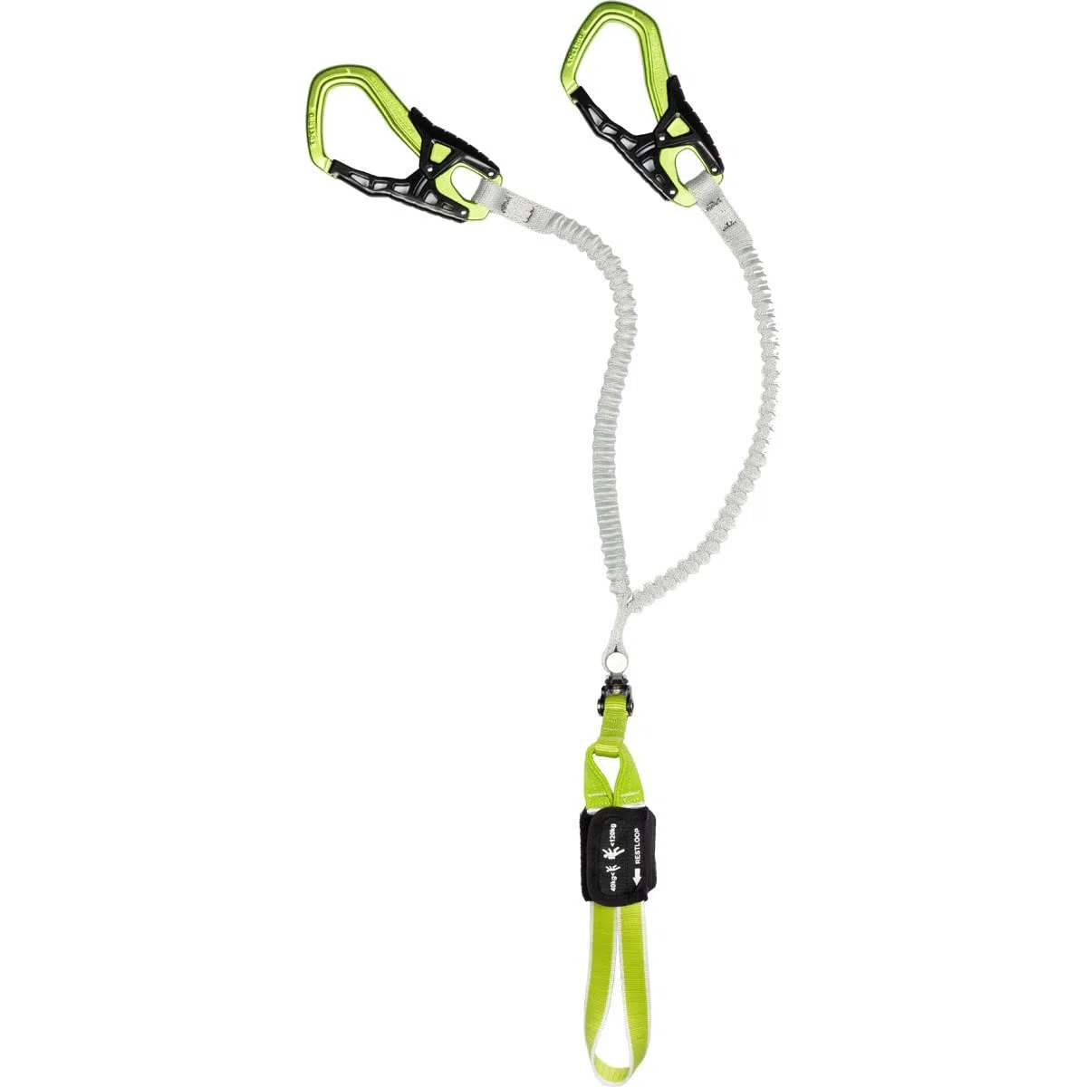 EDELRID Bergzeit Cable Comfort 6.0 Klettersteigset Black-Anthracite