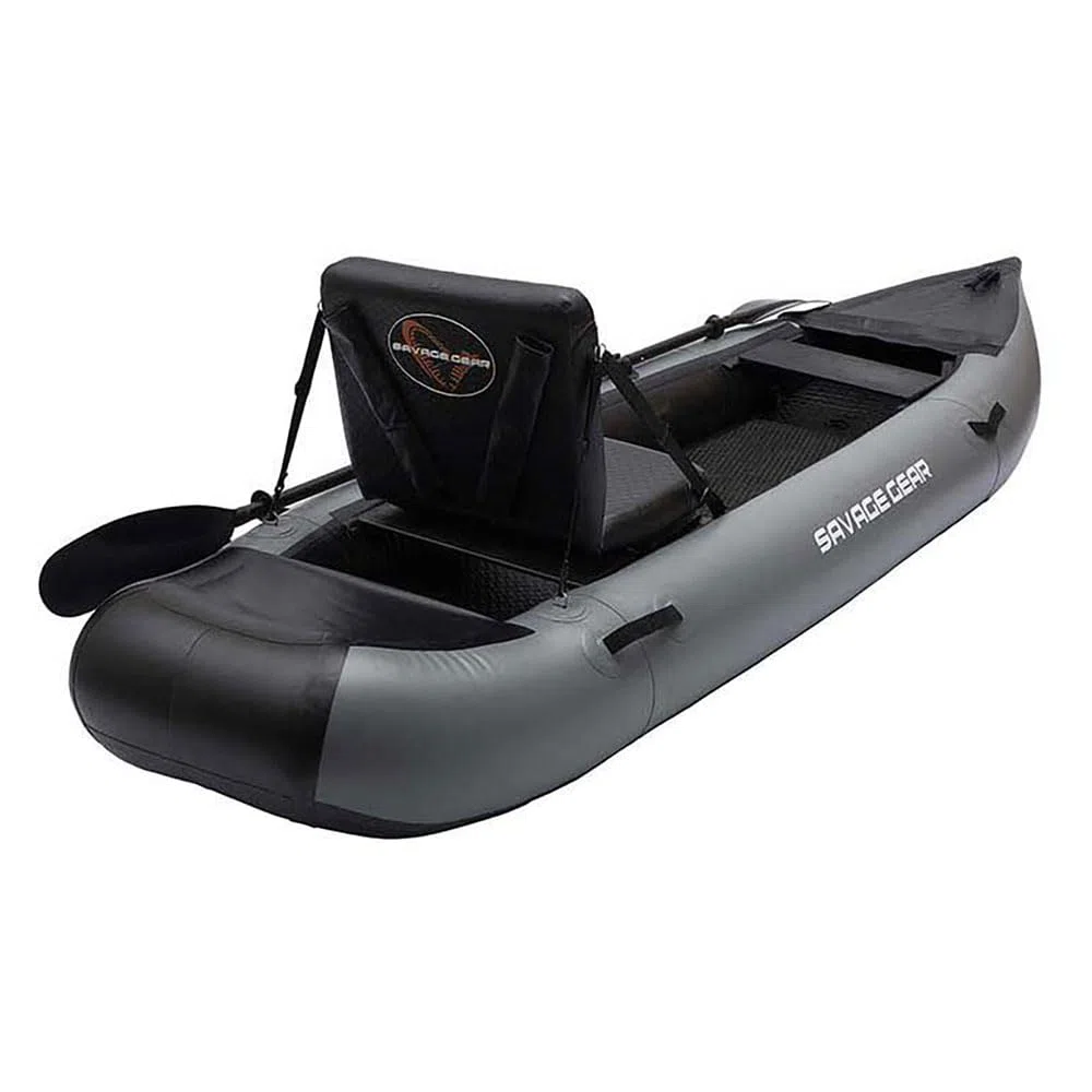 Savage Gear High Rider Kayak 330 - Angelkajak für Angler, Angelboot zum Spinnangeln & Fliegenfischen, Kajak zum Angeln, Boot