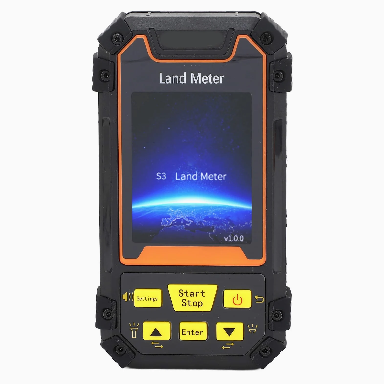 Landmessgerät gps messgerät grundstück 2,4 -Zoll -Farbbildschirm GNSS Handheld Land Messgerät, Mini Tragbare Handschuh -Messwerkzeug für Handheld GPS de mano