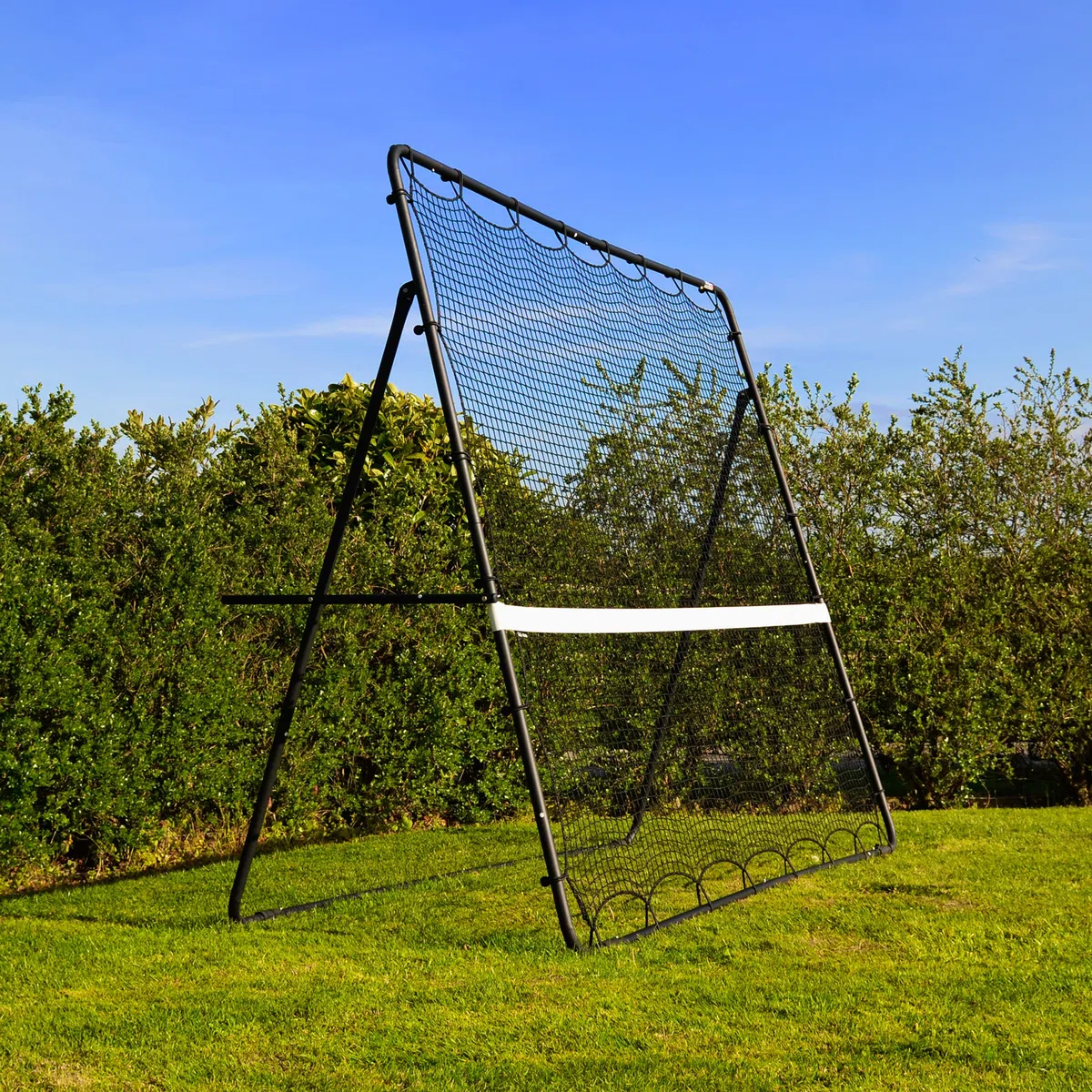 Vermont Tenniswand Garten (2,7m x 2,1m) | Verstellbares Tennis-Übungsnetz für drinnen und draußen – Vielseitig einsetzbar für Verschiedene Sportarten