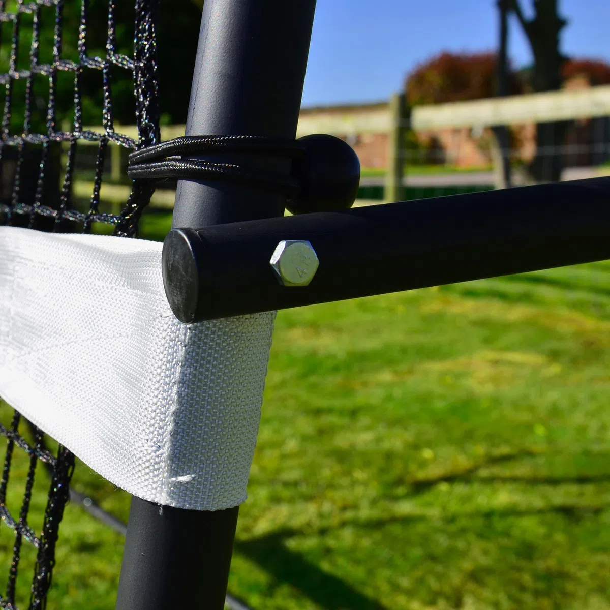 Vermont Tenniswand Garten (2,7m x 2,1m) | Verstellbares Tennis-Übungsnetz für drinnen und draußen – Vielseitig einsetzbar für Verschiedene Sportarten