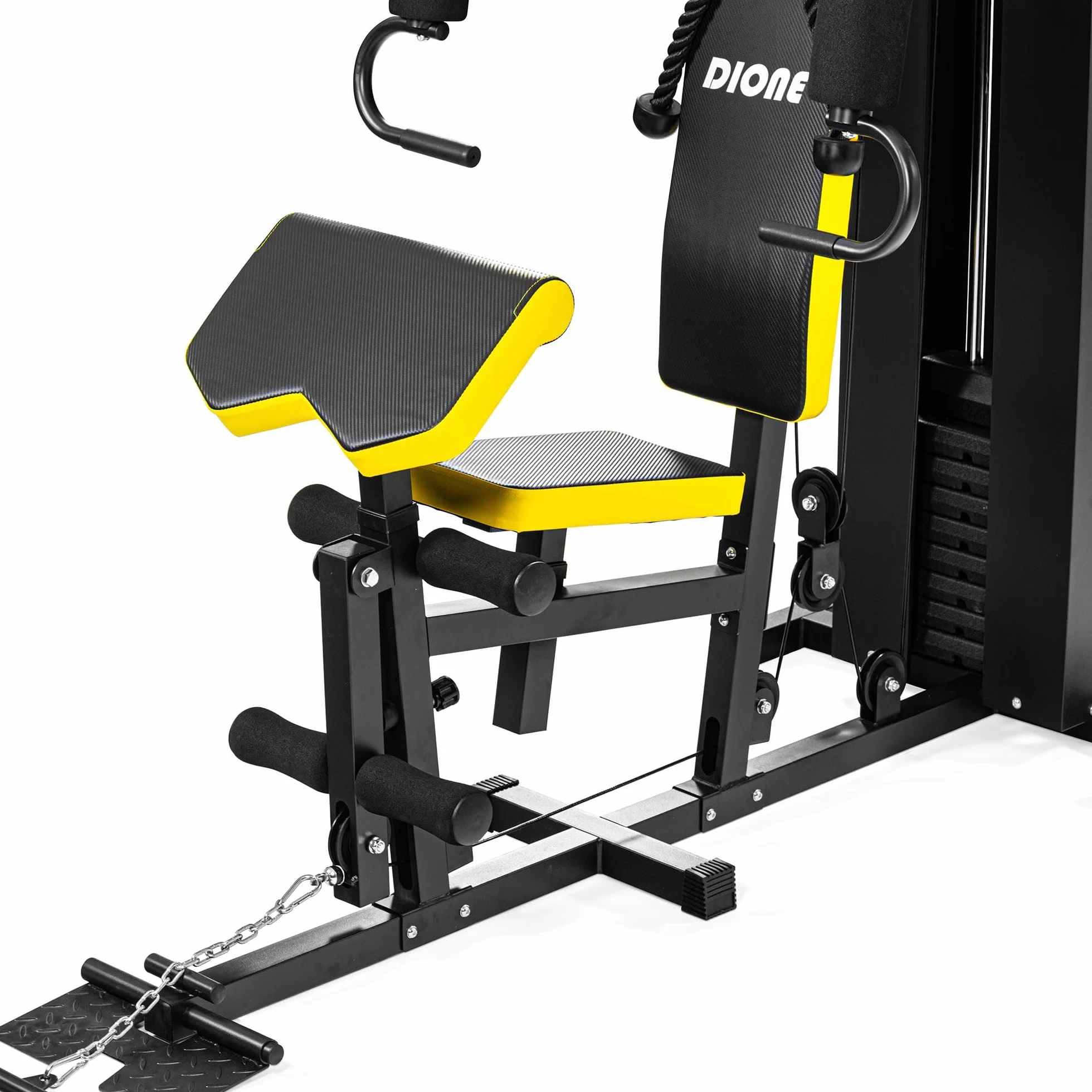 Dione HG3 - Fitnessstation - Multi-Gym - Krafstation - Mit 45 kg Gewichte - Erweiterbar auf 100 kg - Homegym