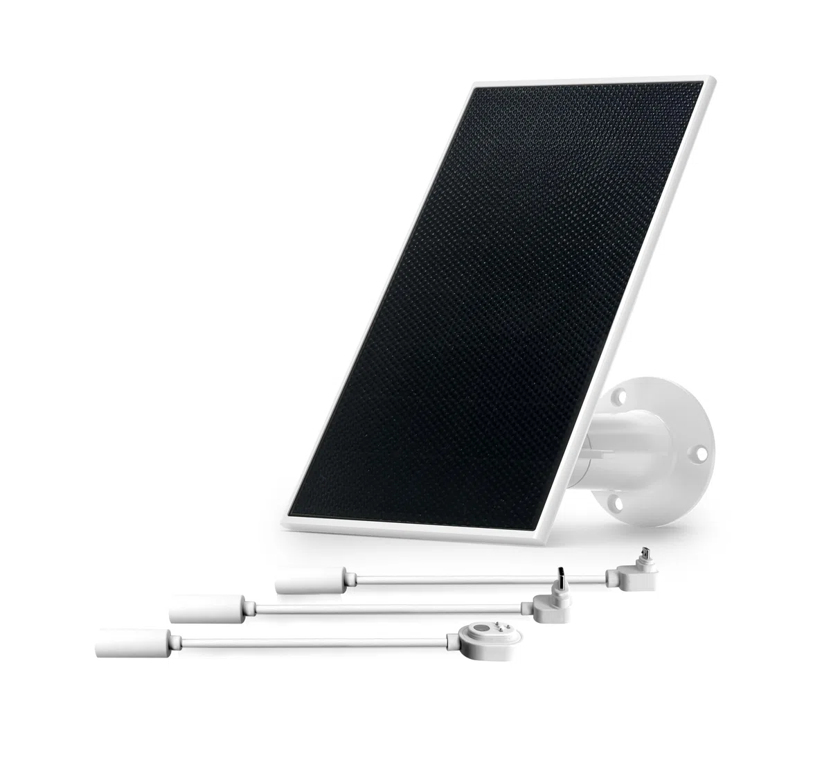 Arlo Universal Solarpanel, kompatibel mit allen Arlo Kameras, 24/7 Stromversorgung, Weiß