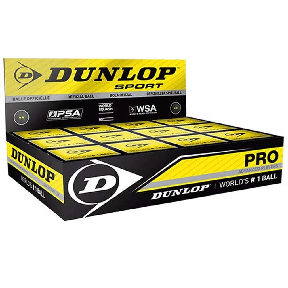 Dunlop Sports Pro XX Squash Ball Pro Box