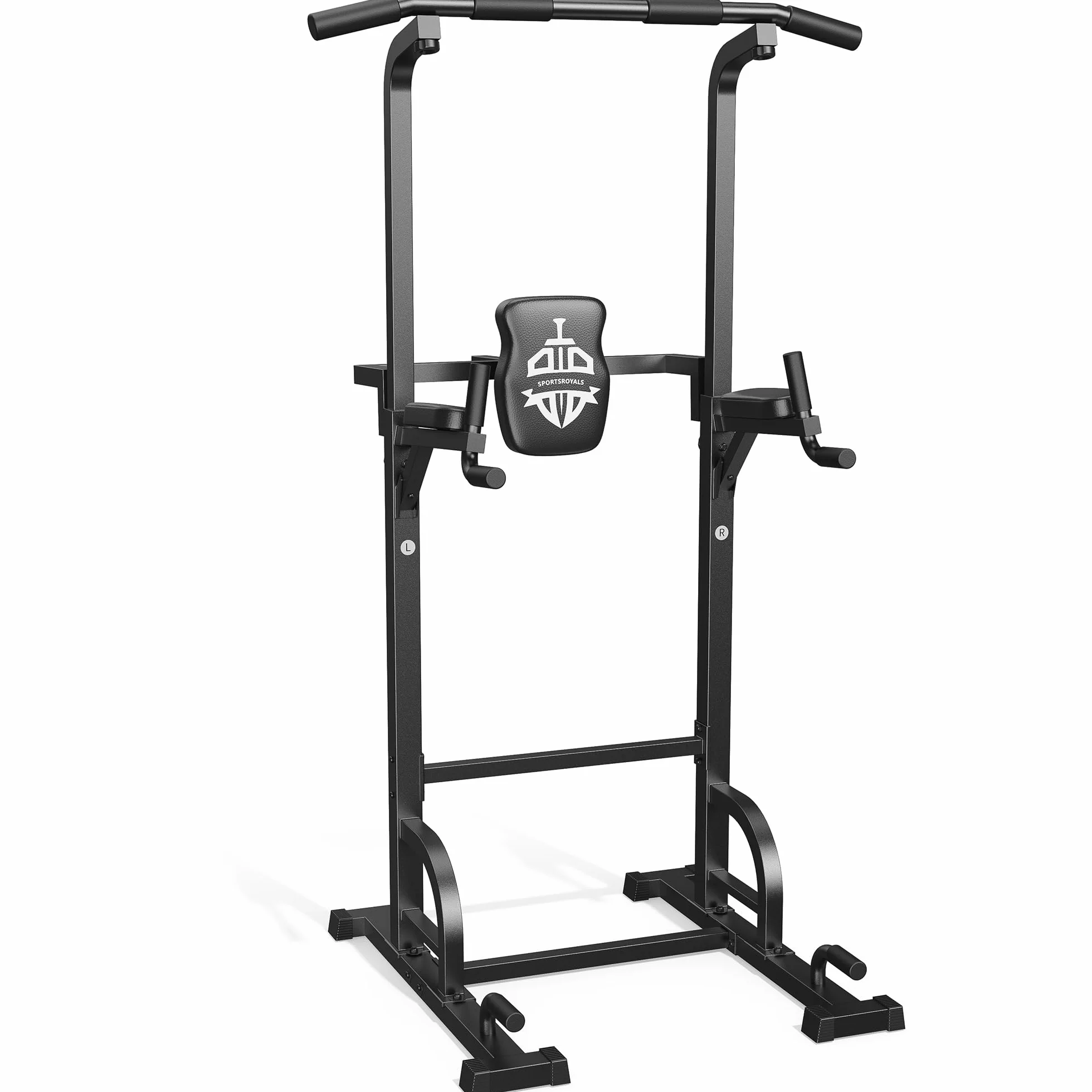 Sportsroyals Power Tower, Dip-Station, Klimmzugstange für das Krafttrainingsgerät im Heim-Fitnessstudio, 204 kg
