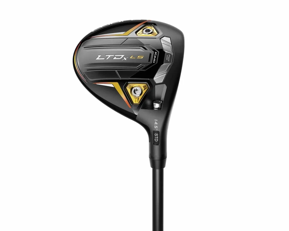 Cobra Golf 2022 LTDX LS Herren Fairway Matt Black-Gold Fusion