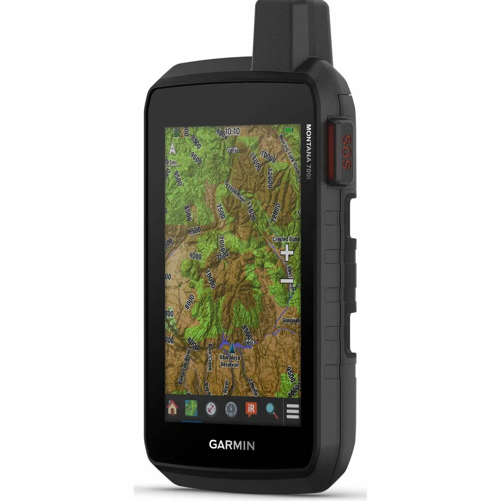 Garmin Montana 700i, Robustes GPS-Handgerät mit integrierter inReach-Satelliten-Technologie, handschuhfreundlicher 12,7 cm (5 Zoll) Farb-Touchscreen