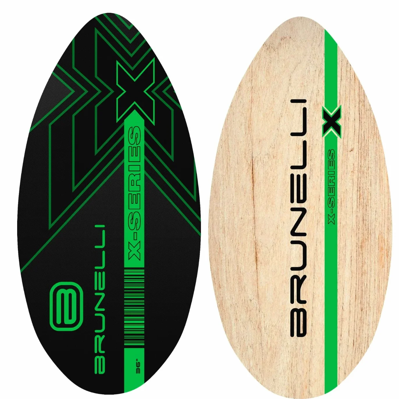 Brunelli Skimboard Surfbrett Holz Wellenbrett Surfboard Skim Board