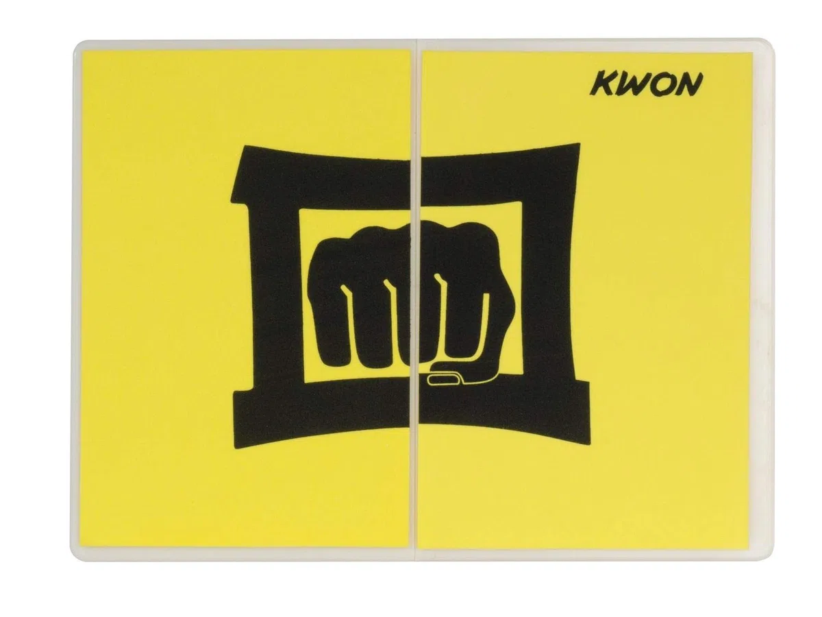 Kwon Bruchtestbrett Kalyeo, wiederverwendbar, 3 Verschiedene Widerstandsgrade, Version 2016 mittel/blau