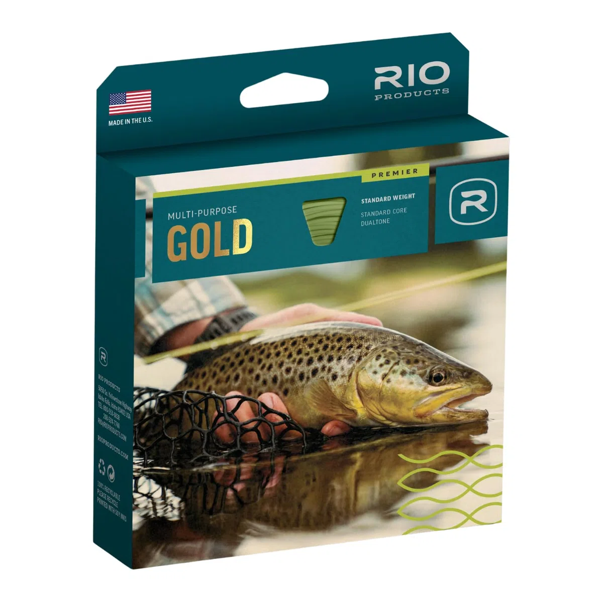 Rio Premier Rio WF6F Gold, Moos/Gold