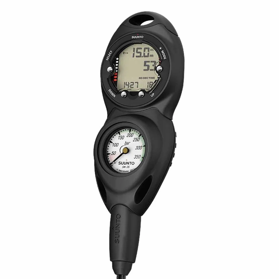 Suunto Dive Combo Konsole CB-2 IN LINE, 300 bar Druckmesser und Zoop Novo