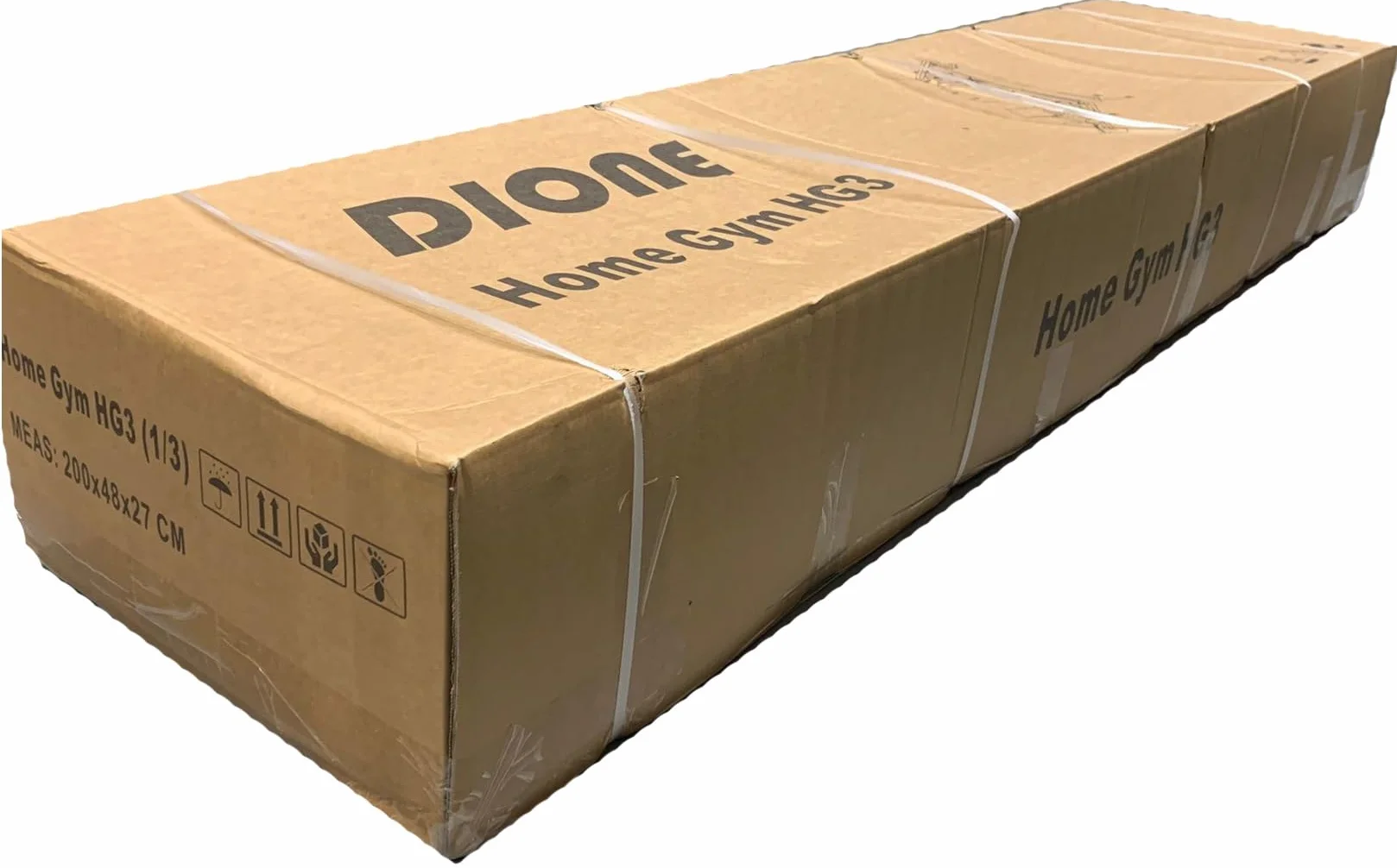 Dione HG3 - Fitnessstation - Multi-Gym - Krafstation - Mit 45 kg Gewichte - Erweiterbar auf 100 kg - Homegym