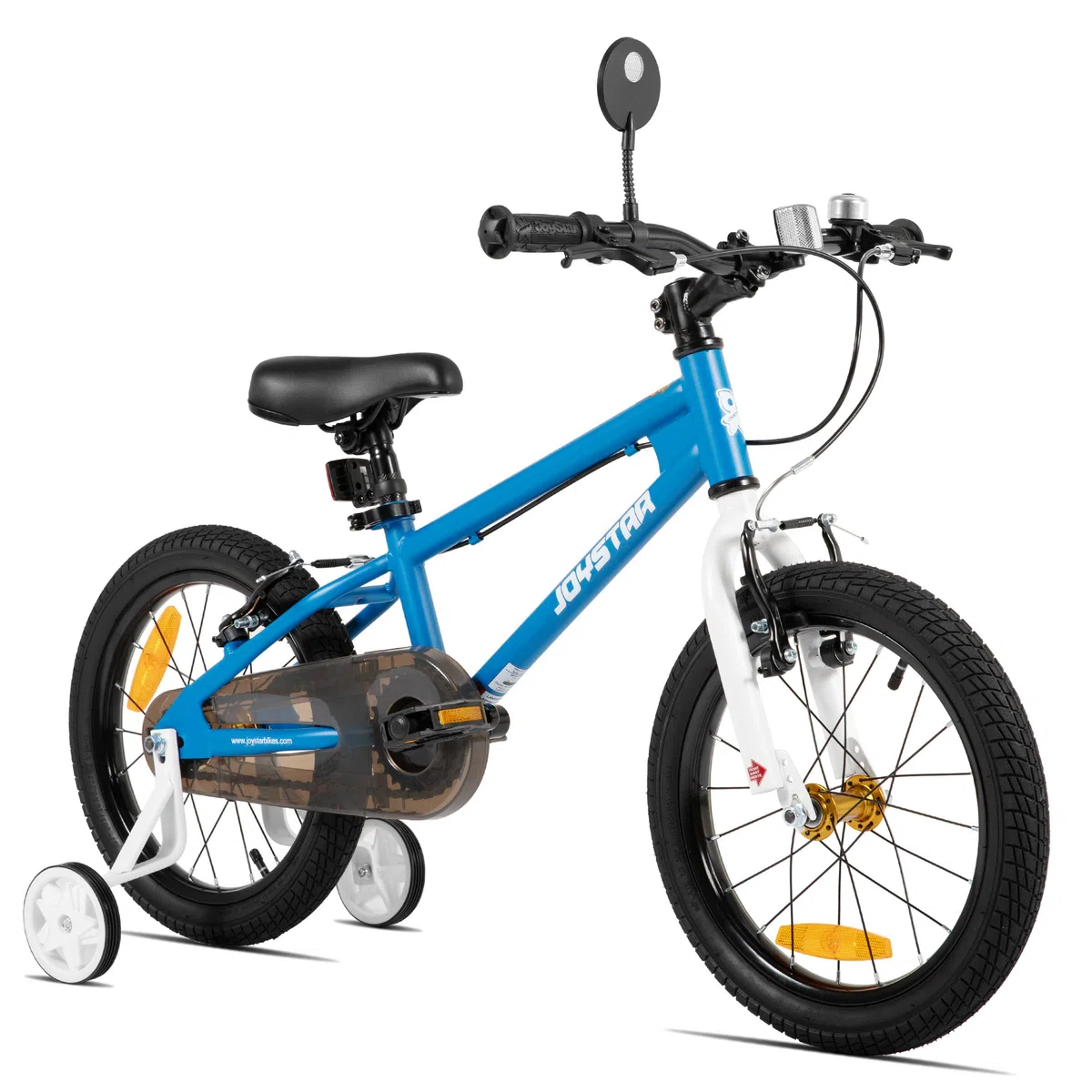 JOYSTAR Lomand 14/16/18/20 Zoll Kinderfahrrad mit Stützrädern, 14/16/18/20 Zoll Jungenfahrrad mit Zwei V-Bremsen für Kinder von 3 bis 11 Jahren