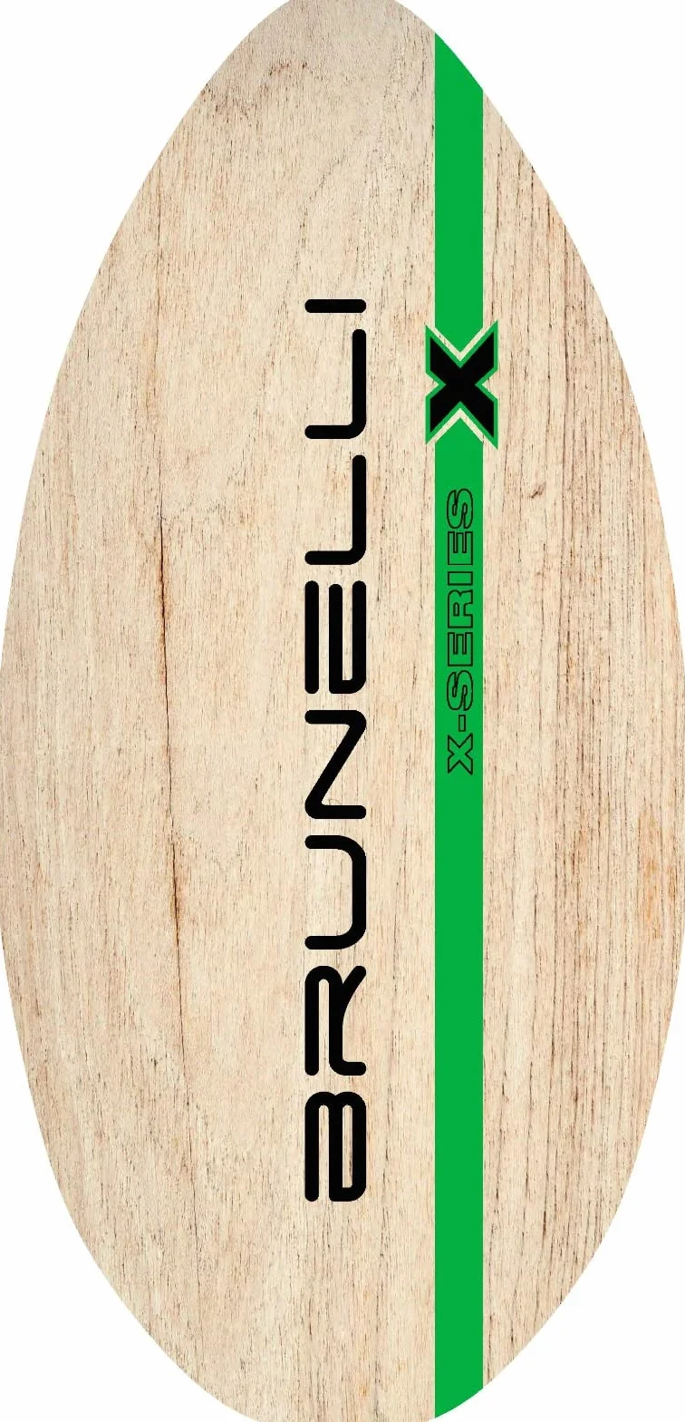 Brunelli Skimboard Surfbrett Holz Wellenbrett Surfboard Skim Board