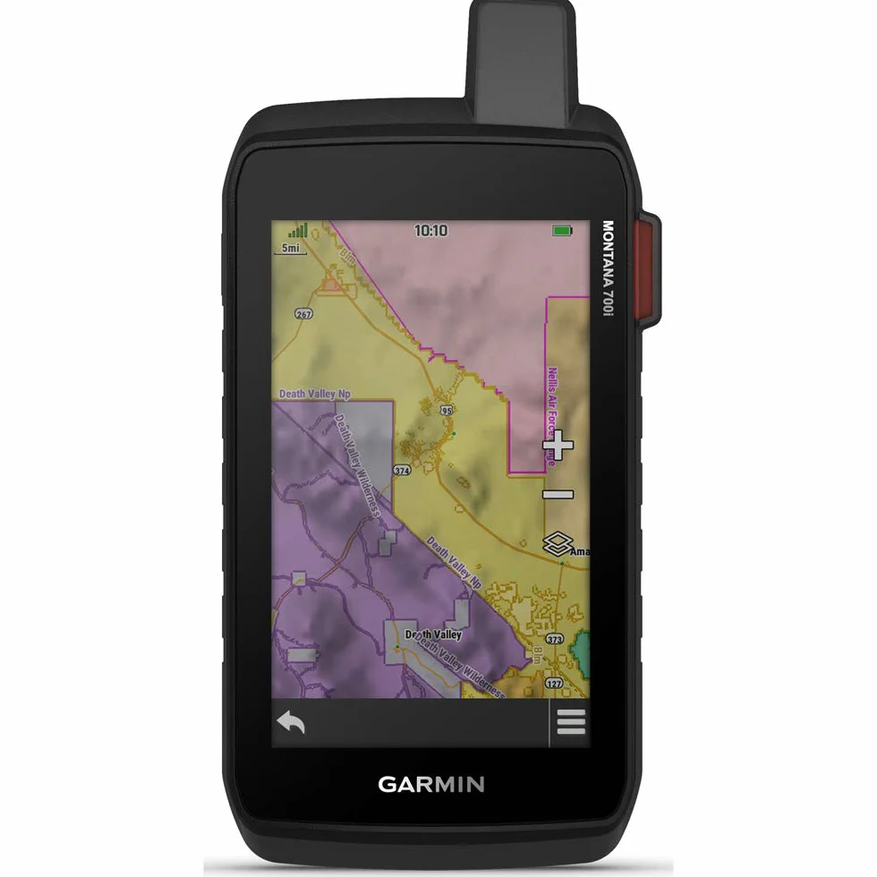 Garmin Montana 700i, Robustes GPS-Handgerät mit integrierter inReach-Satelliten-Technologie, handschuhfreundlicher 12,7 cm (5 Zoll) Farb-Touchscreen