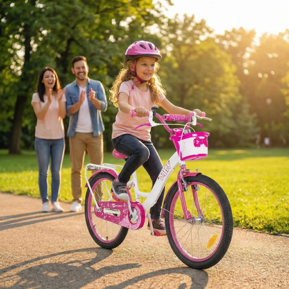 Actionbikes Kinderfahrrad Daisy | 12 16 20 Zoll - V-Brake Bremsen - Fahrrad für Kinder von 2-9 Jahren - Schutzblech v. / h - Kinder Fahrrad für Mädchen & Jungen - Fahrräder - Bicycle - Kinderrad
