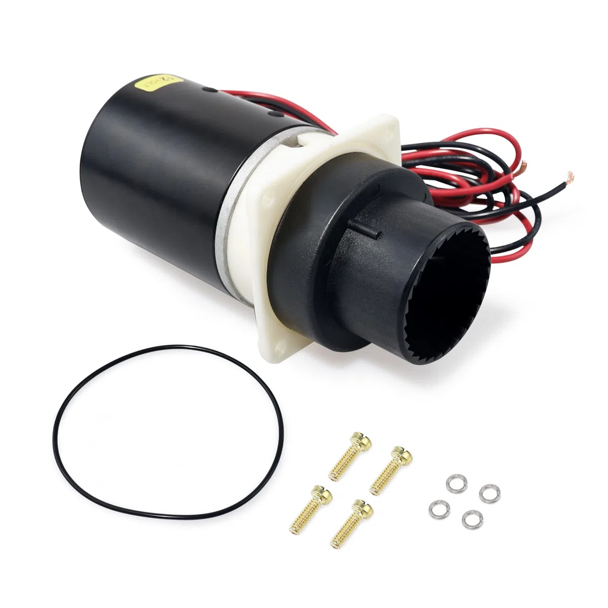 Ersatz für Jabsco 37072-0092 Marine Designer Serie und Quiet Flush Marine WC-Pumpe Montagesatz (12 Volt), kompatibel mit Jabsco Quiet Flush Toiletten Serie 37045, 37245, 37055, 37255,37075,37275
