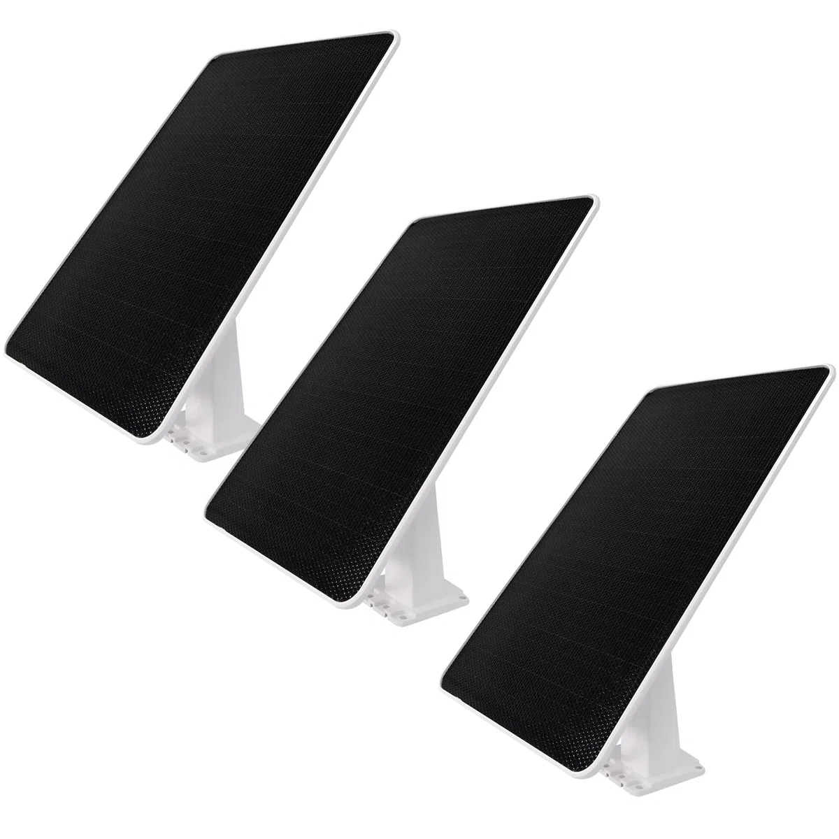 NIVIAN Solarpanel 9 W für IP-Sicherheitskameras, kompatibel mit Ezviz C3A und BC1C, 3 Stück