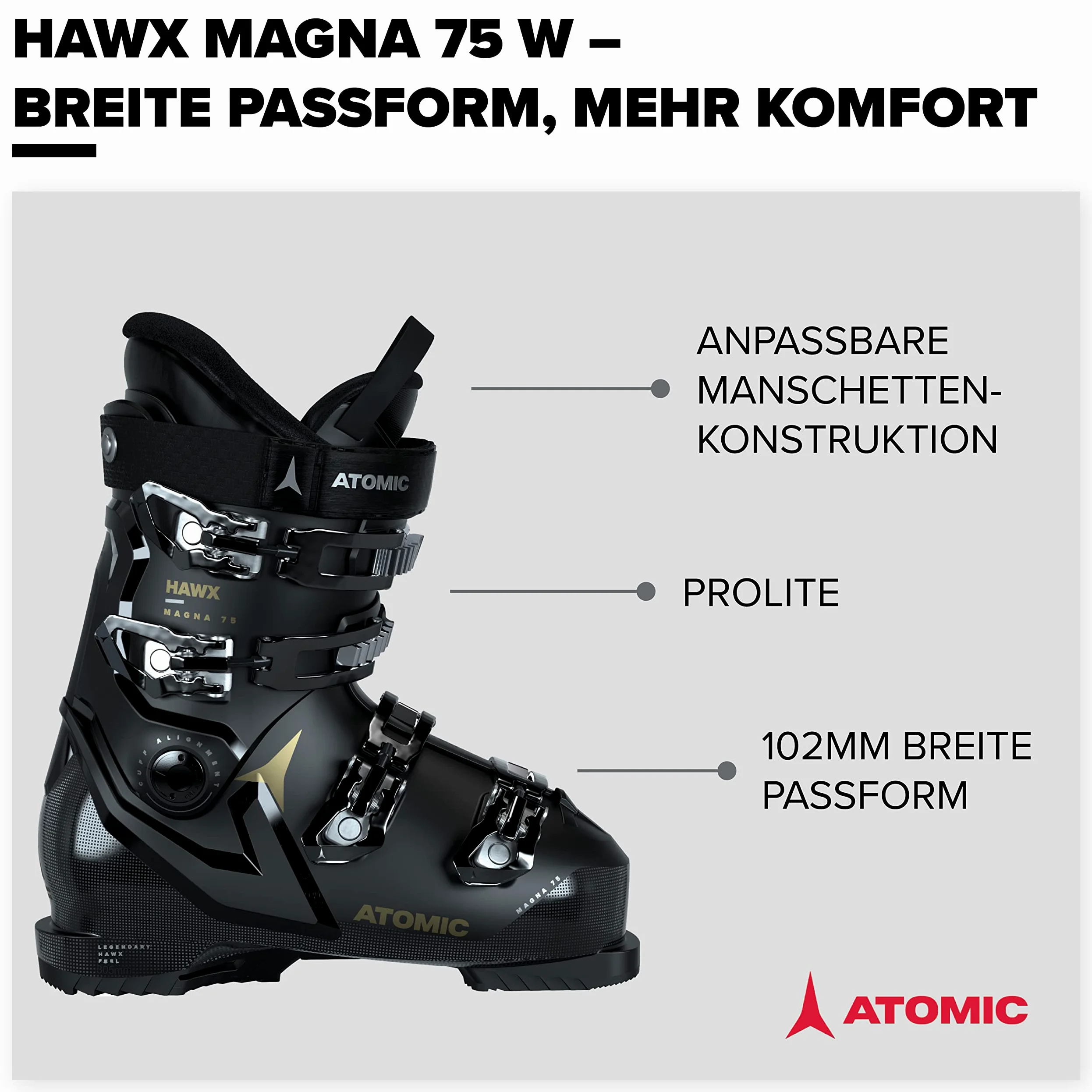 Atomic Unisex HAWX Prime 110 S Gw Bl Skischuhe