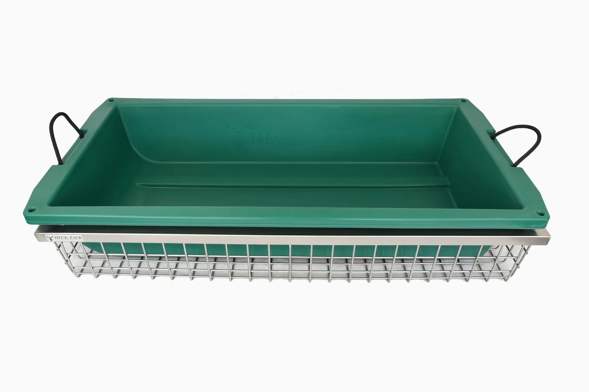 Heck-Pack Wildwanne 1200x600x125/175mm – Robuste Transportschale aus hochwertigem PE-Kunststoff für Wildträger & Kofferraum – Perfekt für Heckträger - Lieferumfang OHNE Heckträger