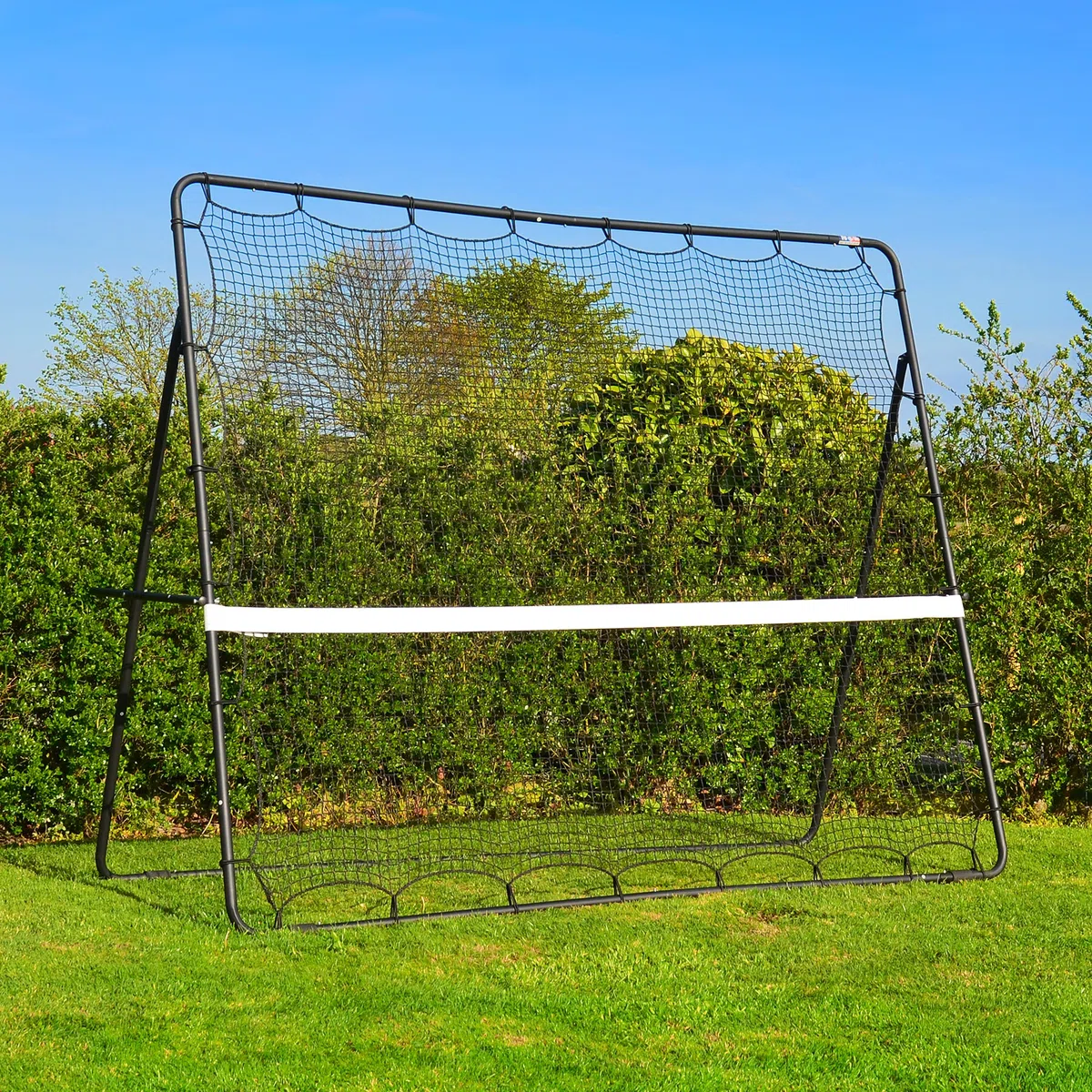 Vermont Tenniswand Garten (2,7m x 2,1m) | Verstellbares Tennis-Übungsnetz für drinnen und draußen – Vielseitig einsetzbar für Verschiedene Sportarten