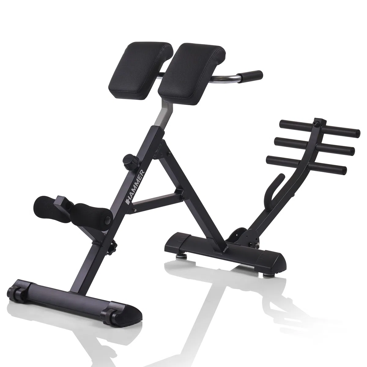 HAMMER Tricon – Rückentrainer Hyperextension Bank Multifunktionale Trainingsgeräte Bauchtrainer