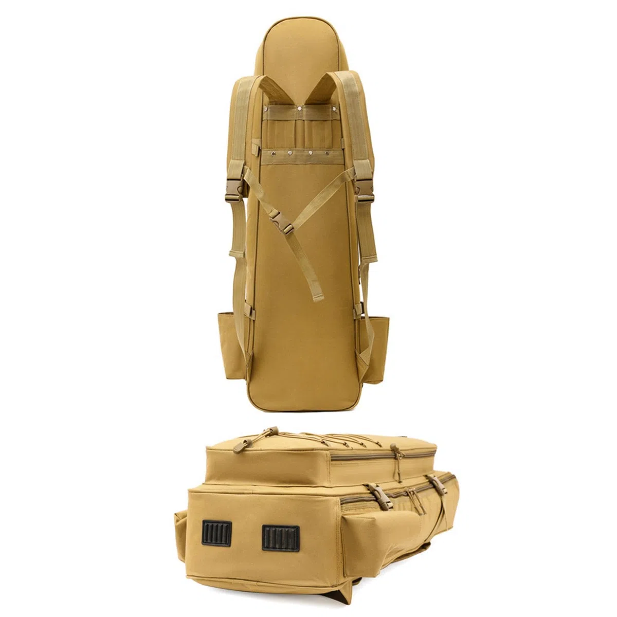 kowaku Lange Flossentasche, Tauchflossentasche, schützende, leichte Tauchtasche mit Reißverschluss, Rucksack, Tauchtasche zum Angeln, Wassersport, Schwimmen