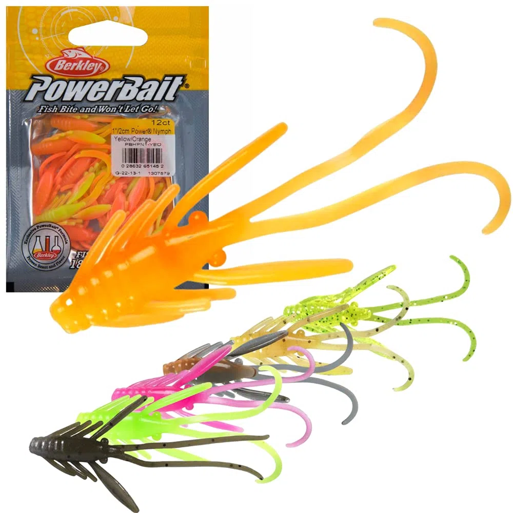 Berkley PowerBait Power Nymphe, Pink Shad, 2,5 cm, 12 Stück
