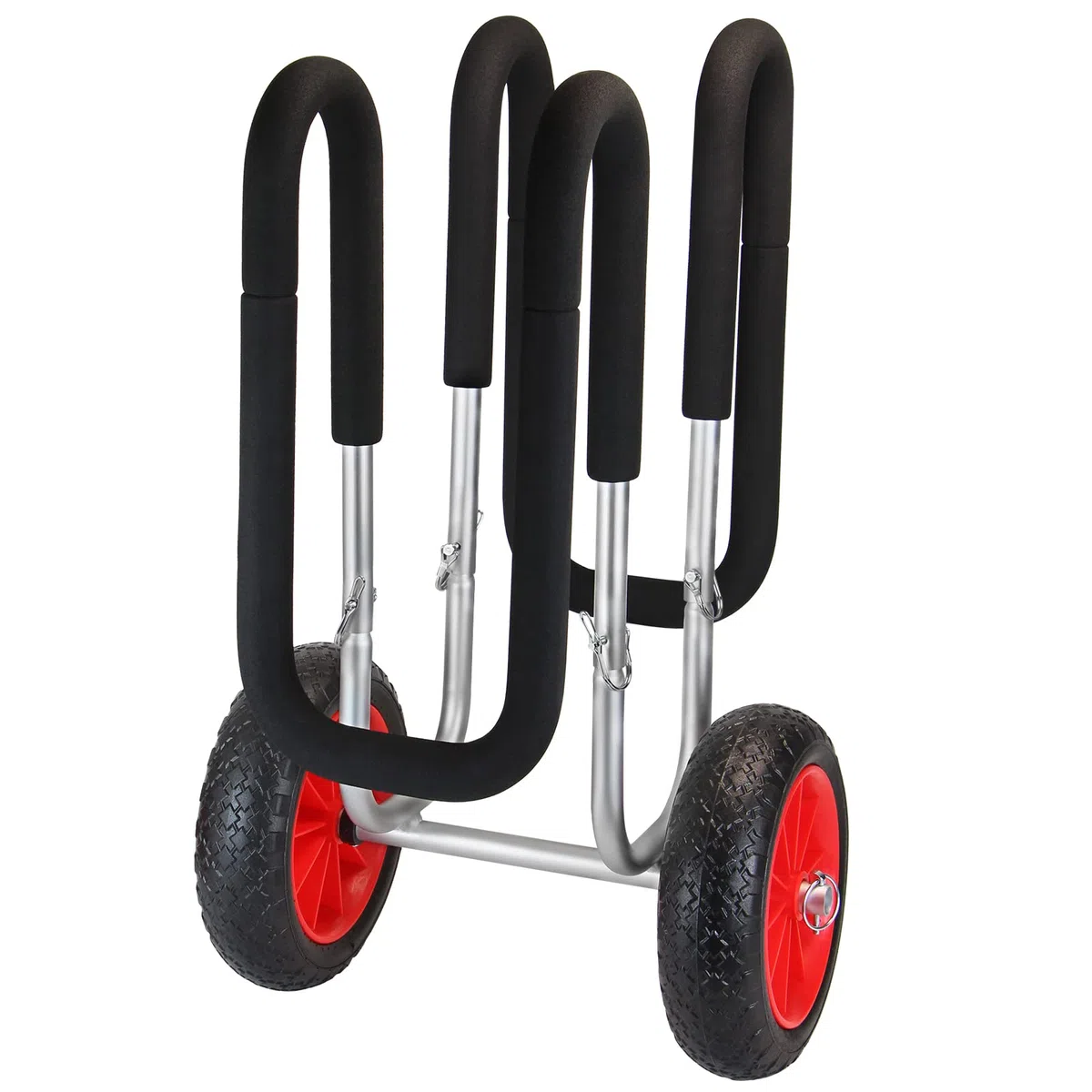 ALPIDEX SUP Transportwagen Stand Up Paddle Board Trolley Wagen Ø25 cm Breite Reifen Surfboard
