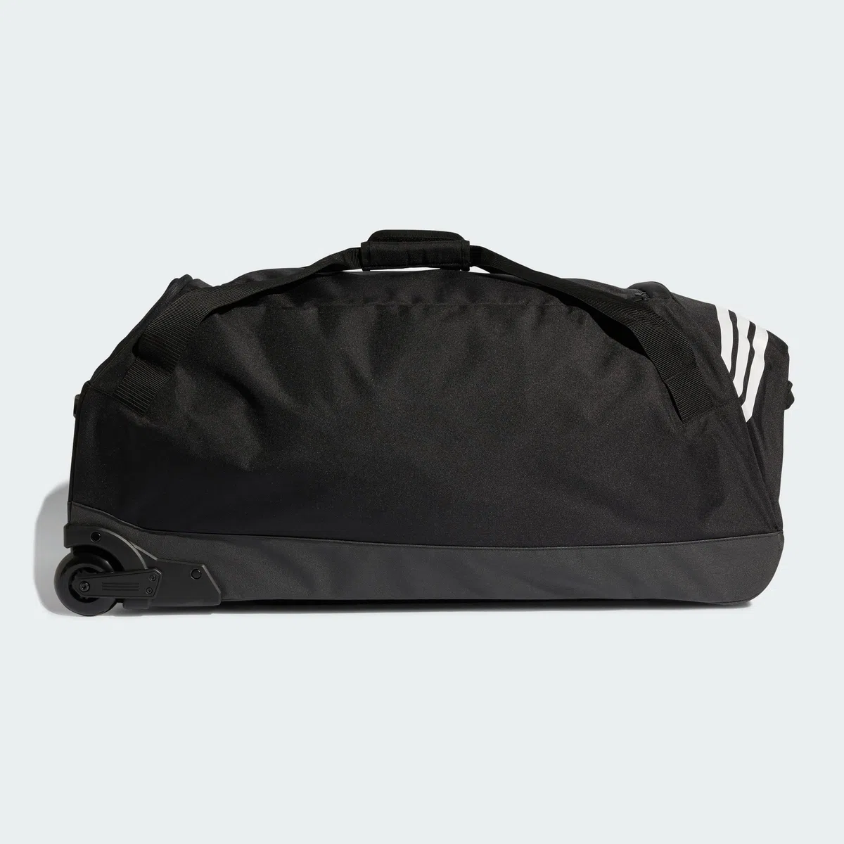 adidas Unisex Tiro Trolley Team Bag with Wheels Extra Large Carrier Bag Case, Black/White, One Size