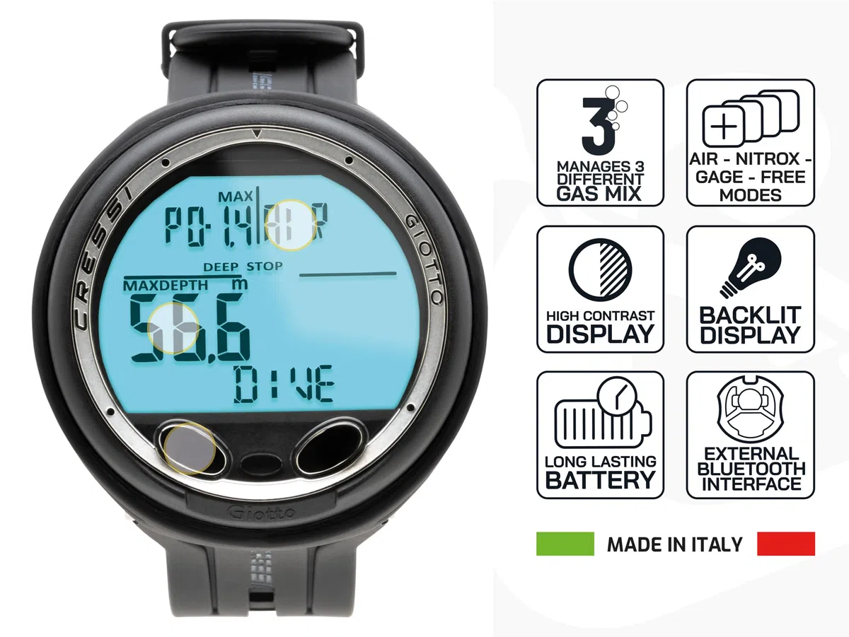 Cressi Giotto Diving Computer Premium Tauchcomputer