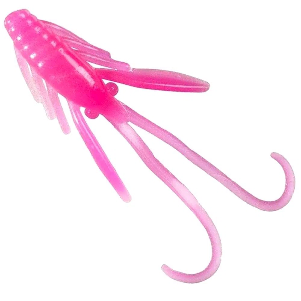 Berkley PowerBait Power Nymphe, Pink Shad, 2,5 cm, 12 Stück