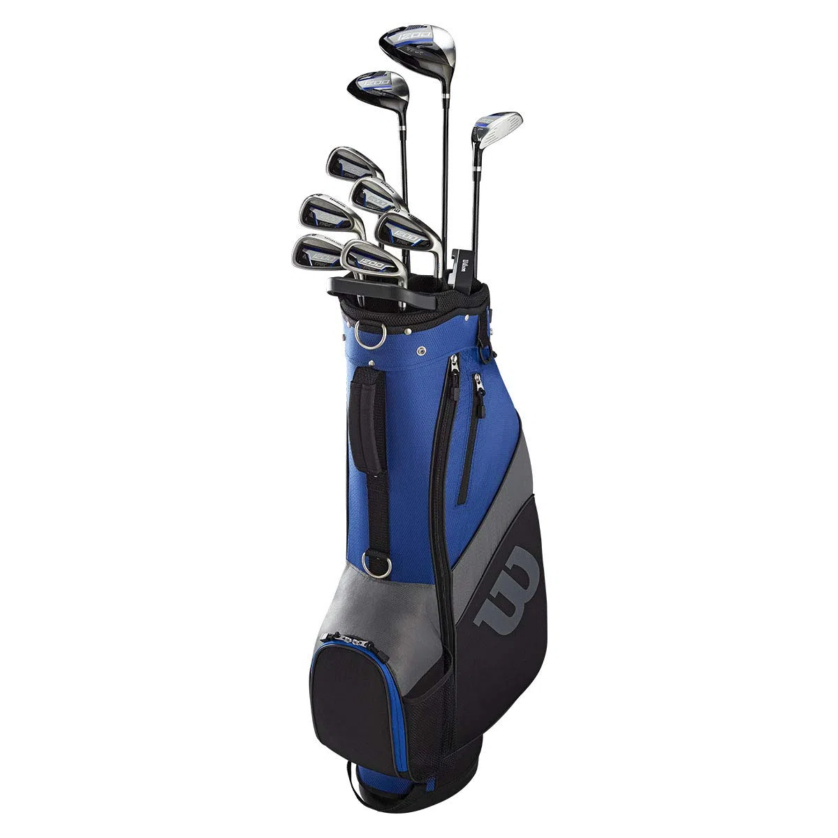 WILSON 1200 TPX Herren Golf Komplettset, RH, Stahl- & Graphitschäfte, 1 Inch