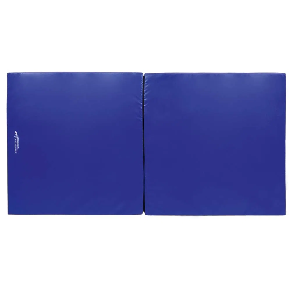 Grevinga Klappbare Turnmatte RG 35 – 200 x 100 x 8 cm - Made in Germany - Faltbare Gymnastikmatte für Fitness, Sport und Gymnastik, Rutschfest und Platzsparend, Weichbodenmatte