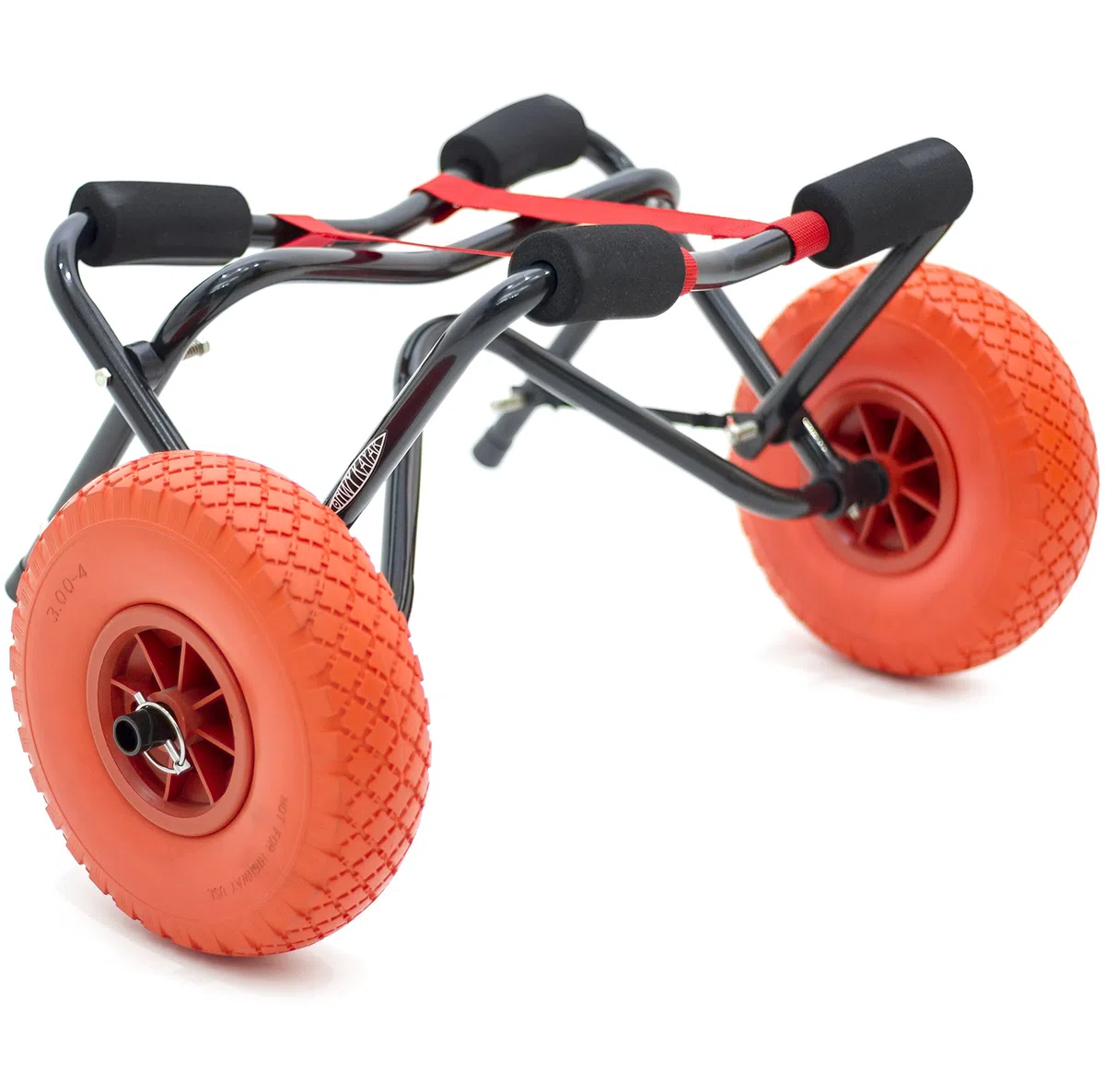 Conwy Kayak Foldable Kayak Cart Trolley Canoe SUP Windsurf - Straps Included - Two Sizes with Pneumatic or Puncture Proof Tyres - Will Fit Range of Crafts and Surfaces