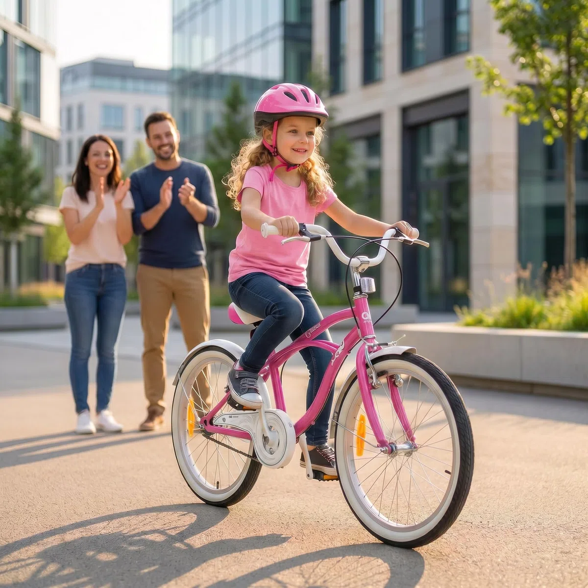 Actionbikes Kinderfahrrad Cruiser | 20 Zoll - V-Brake Bremsen - Fahrrad für Kinder von 6-9 Jahren - Schutzblech v. / h - Kinder Fahrrad für Mädchen & Jungen - Fahrräder - Bicycle - Kinderrad