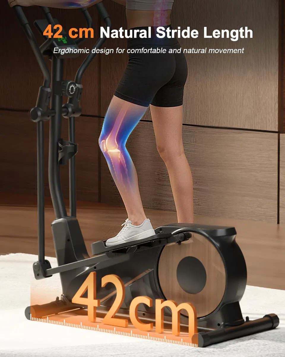 M100 Crosstrainer 42cm Schrittlänge 8kg Schwungmasse Ellipsentrainer bis 150kg