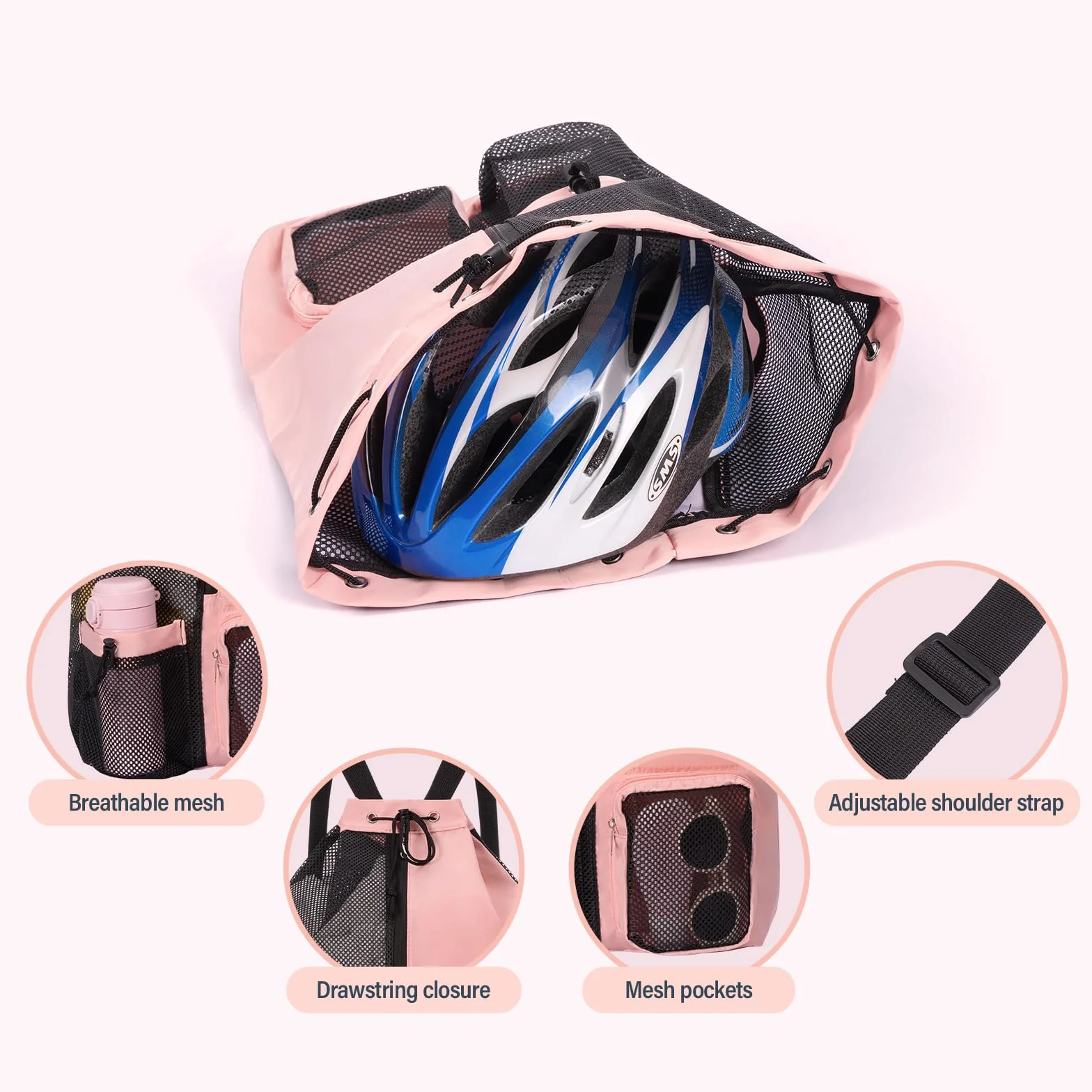 Mesh Schwimmrucksack Wasserdicht Sport Rucksäcke, Turnbeutel Schwimmbeutel Schwimm-Rucksack Große Kapazität, Schwimmtasche mit Mädchen Herren für Schwimm Fitness Training Sausrüstu