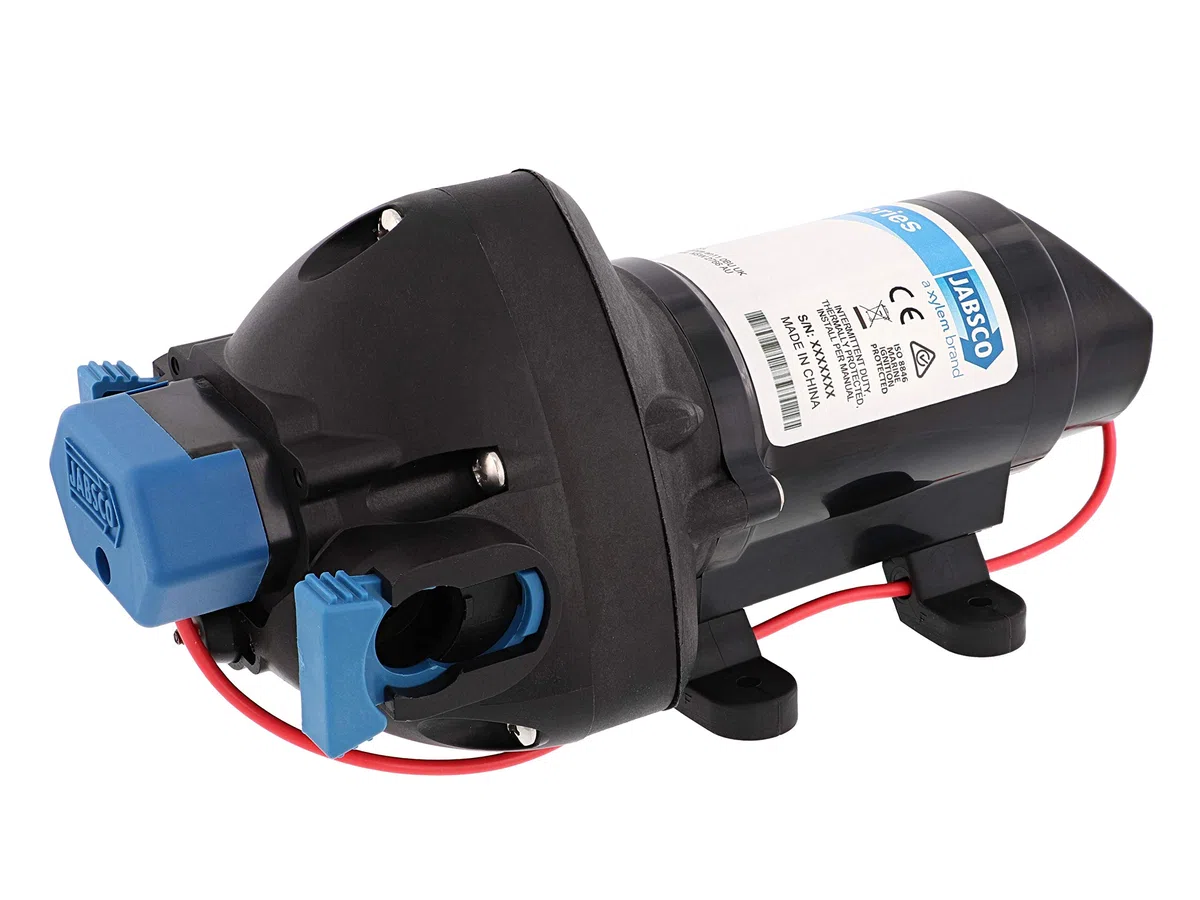 Jabsco 31395-2512-3A Par-Max 3 Meerwasser-Frischwasserpumpe: 12 V, 3 GPM, Abschaltung bei 25 PSI