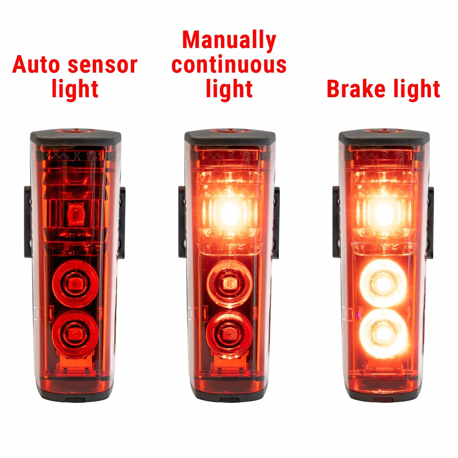 SIGMA LED Fahrradlicht Set Aura 80 und BLAZE | StVZO zugelassenes, akkubetriebenes Vorderlicht und Rücklicht mit Bremsfunktion | wetterfestes, wiederaufladbares Beleuchtungsset