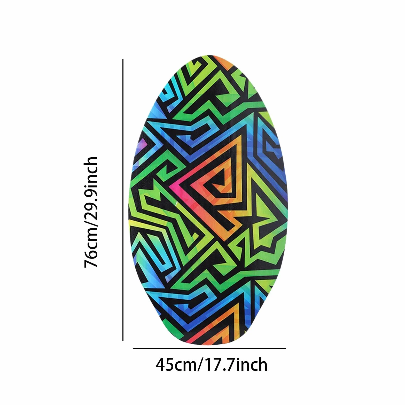 Skimboard für Kinder, kleines Surfbrett für Jungen und Mädchen, leichtes Spielwasser-Sandbrett, praktisches Skimboard aus Holz, Surfbrett