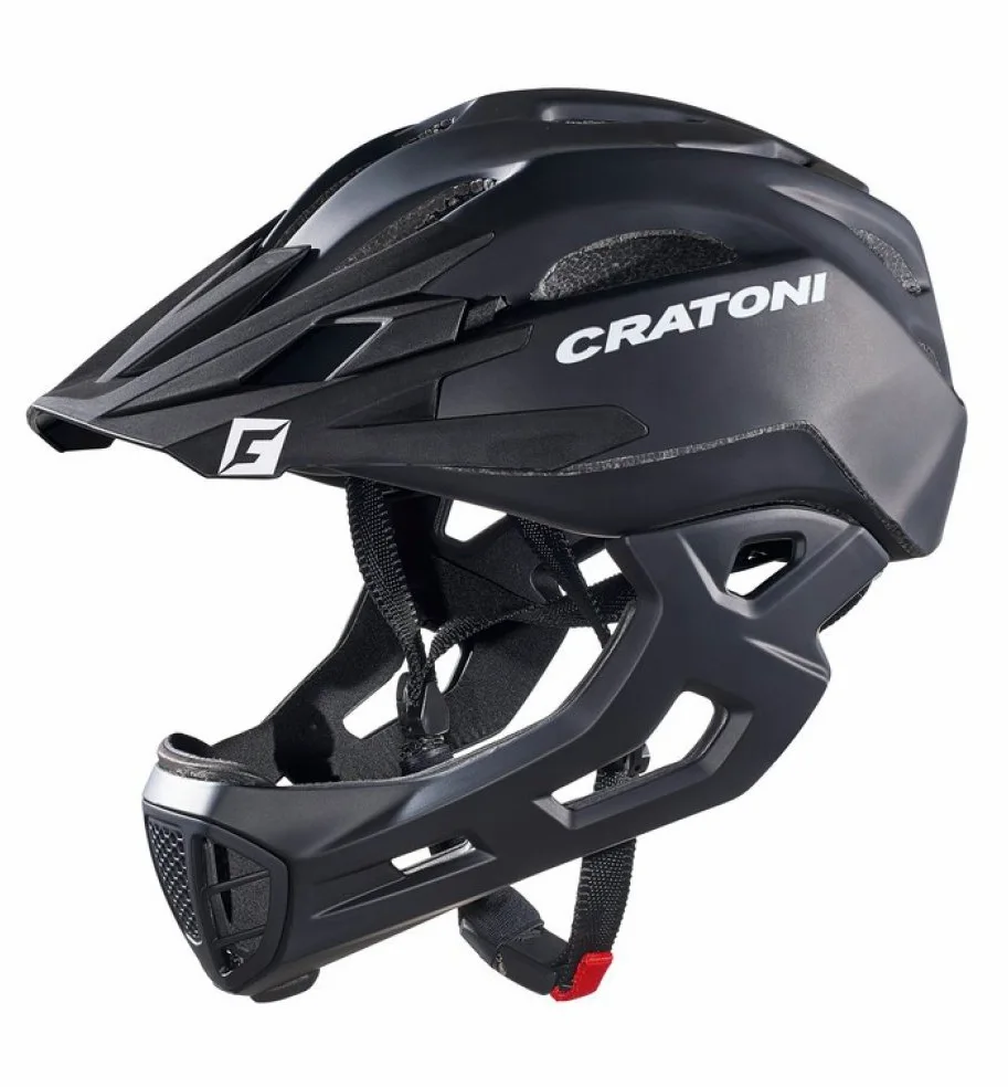 Fahrradhelm Cratoni C-Maniac (Freeride), Gr. L/XL (58-61cm) schwarz matt