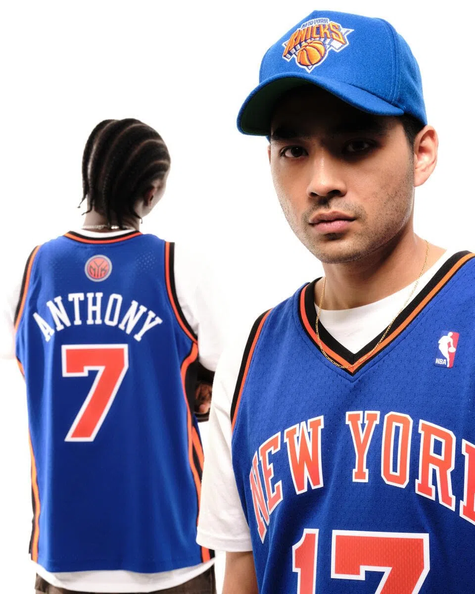 Mitchell & Ness NBA Swingman Jersey New York Knicks 2010 - Carmelo Anthony