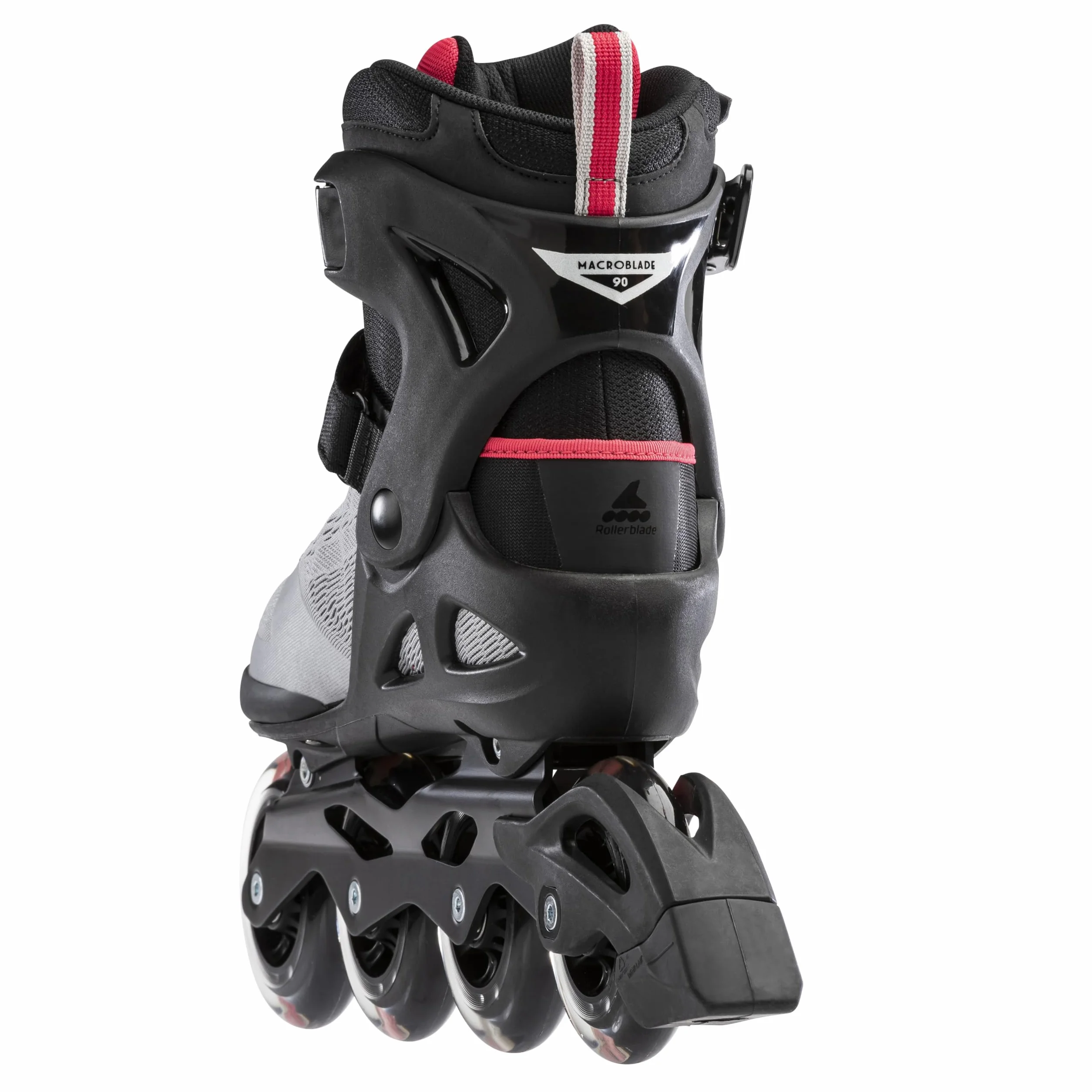 Rollerblade MACROBLADE 90 W, Inline-Skates für Damen, Fitness Inliner, Neutrum Grau/Paradies Rosa