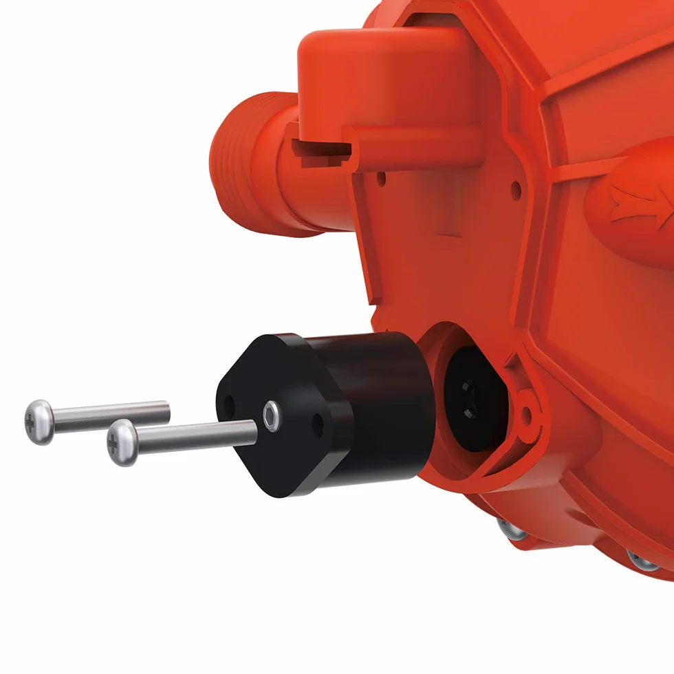 SEAFLO Membranpumpe der Serie 55 - 12V DC, 5,5 GPM, 60 PSI mit Hochleistungsdruckschalter