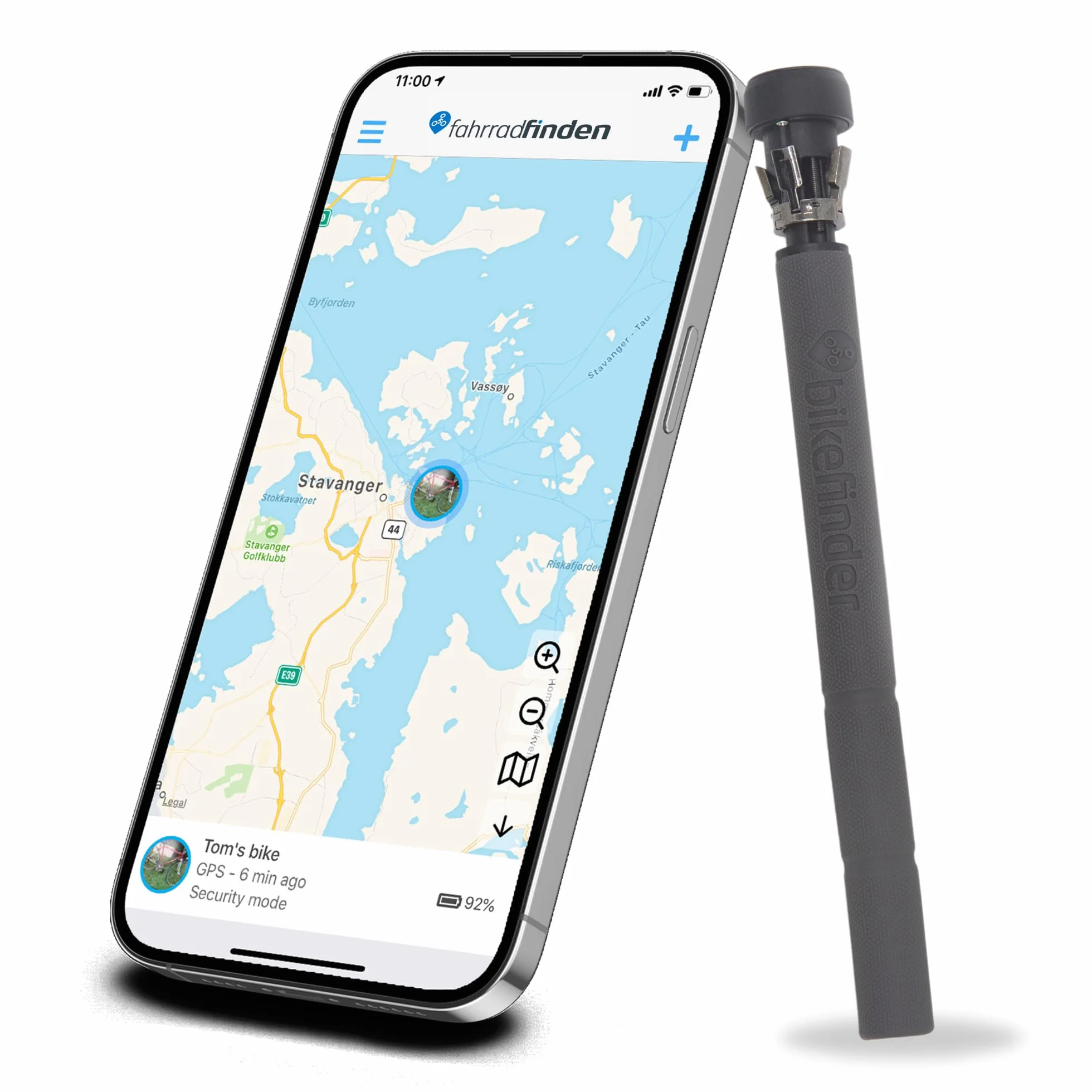 GPS Fahrrad Tracker im Lenker Versteckt, Anti-Diebstahl Ortungsgerät mit SIM Karte