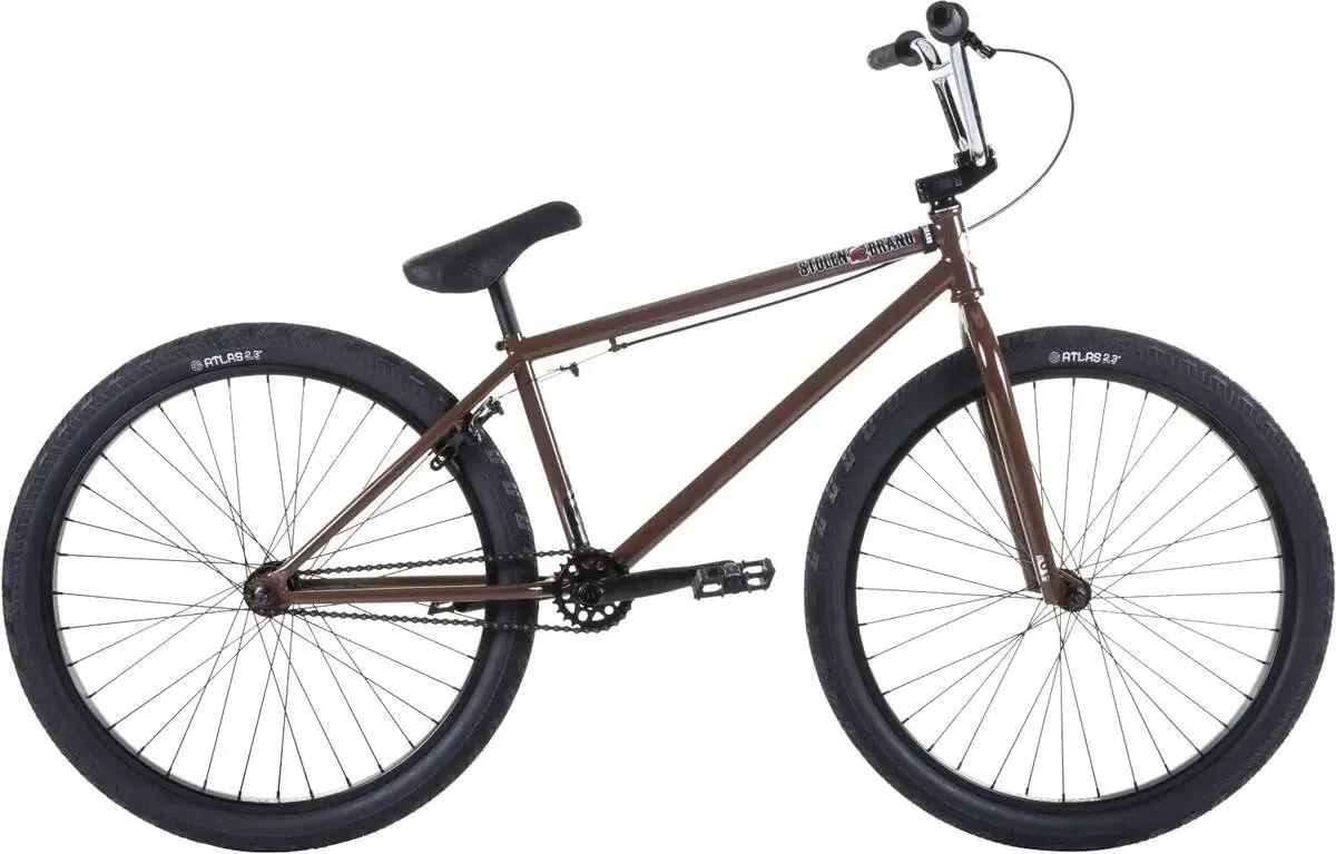 Stolen Zeke 26'' Cruiser Bike, Farbe:Dark Chocolate/Chrome, Größe:22.3'