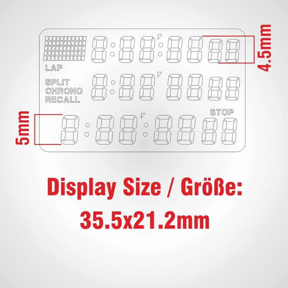 Schütt DIGI Stoppuhr PC-91 Digital Profi Stoppuhr 60 Memory Speicher spritzwasserfest