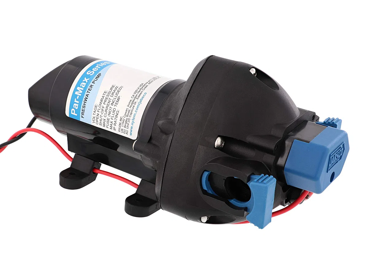 Jabsco 31395-2512-3A Par-Max 3 Meerwasser-Frischwasserpumpe: 12 V, 3 GPM, Abschaltung bei 25 PSI